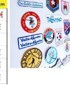 Esempi di Patch Tradizionali ricamate